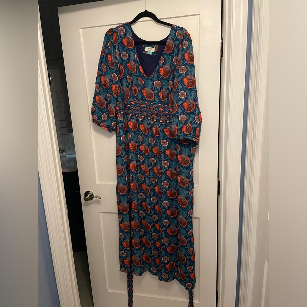 Maeve by Anthropologie Print Maxi Dress Size 18